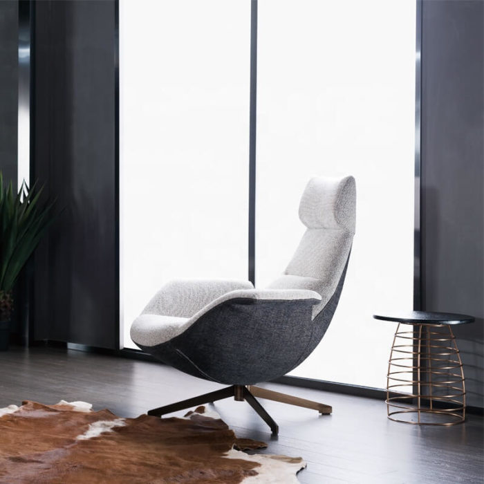 modern office fabric armchair