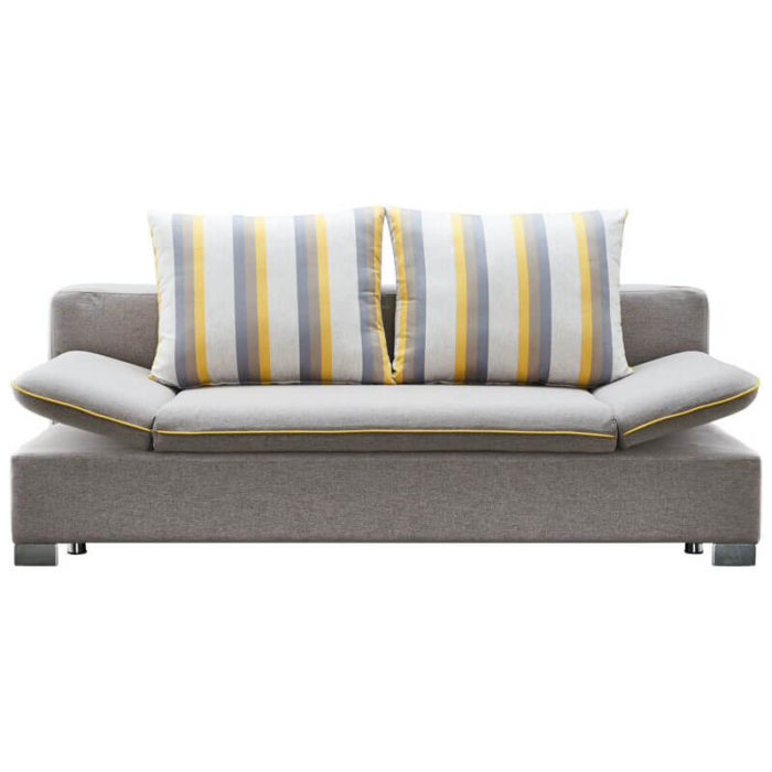 grey sleeper futon sofa