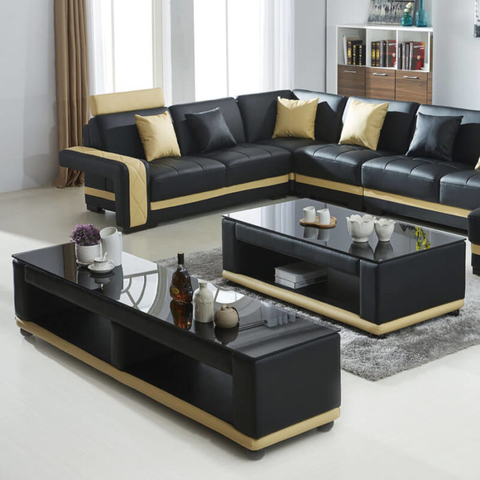 sectional sofa coffee table & tv stand set
