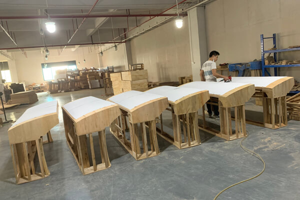 sofa wood frame workshop