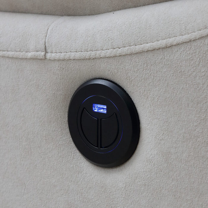 electric recliner chair button