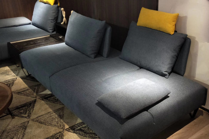 modern fabric couch