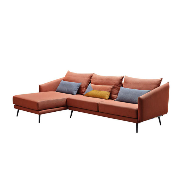 Minimalist modern l shaped sofa